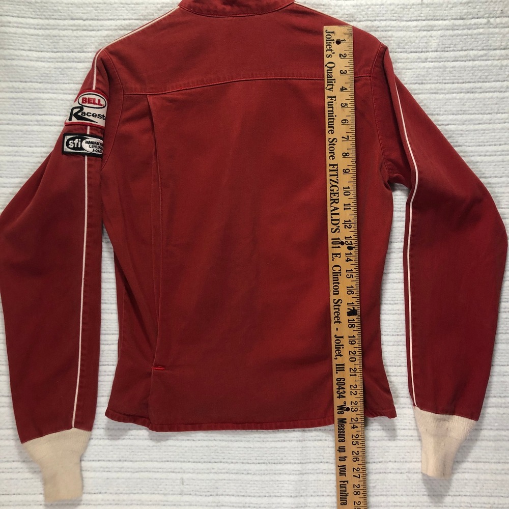 Bell Racestar Flame Resistant Cotton Jacket Red SFI Certified Racing - Picture 8 of 16